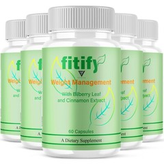 (5 Pack) Fitify Health Management, Fitify Maximum Health Support (300 Capsules)