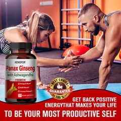 Panax Ginseng 120 Capsules Maca Support Performance Stamina Ability Supplement