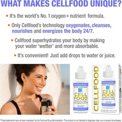 Cellfood Oxygen Boost 1 fl oz, 5 Pack Liquid Oxygen Supplement for Lymphati…