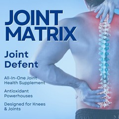 JOINT MATRIX PRO Occasional Discomfort Relief for Back, Joint Health Supplement
