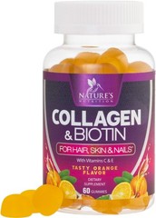 Collagen Gummies – 2500mcg Biotin Per Serving – Complete Collagen Supplement