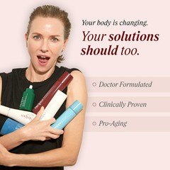 STRIPES Beauty Naomi Watts The Addition Supplement Support Perimenopause Meno…