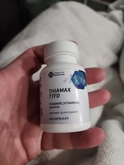 Objective Nutrients Thiamax Vitamin B1 (Thiamine TTFD) 60 Capsules Exp 4/2027
