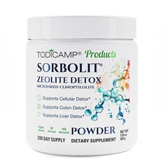 Sorbolit Zeolite Detox – 7.05 oz Zeolite Powder Supplement for Full Body Deto…
