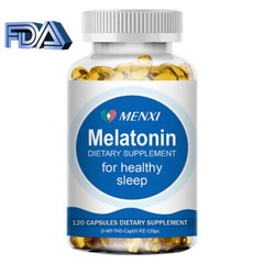 Melatonin Capsules 10mg 10/60/120ct 1 Bottles Melatonin Capsules for Adults