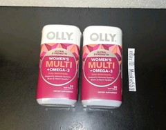 EXP 11/2027+! 2 Lot (60ea) OLLY Women’s MULTI + OMEGA-3 (120 Total Softgels)