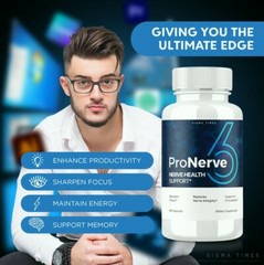 ProNerve 6 Nerve Health Supplement to Support Nerve Functions & Relief 60ct