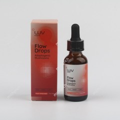 1-3 pack LUV Health Flow Drops – Adaptogen Mushroom Blend – NEW – 1oz – Exp2028