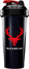 Bucked up Perfect Shaker Bottle, 28Oz, Bpa-Free, Dishwasher Safe, Leak-Proof, Bl