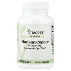 Everyday, Zinc and Copper, 100 Capsules