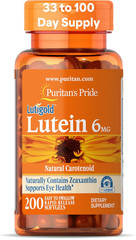 Puritan’s Pride Premium Lutigold™ Lutein Carotenoid 6mg with Zeaxanthin for Men