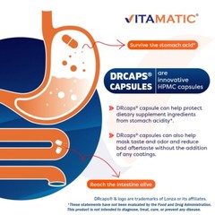 Vitamatic Lactobacillus Rhamnosus 5 Billion per DR Capsule (10 Billion Per 2 Cap