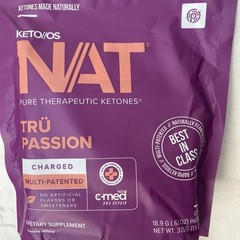 Prüvit Ketones NAT 20 Packets Charged TRÜ PASSION / FREE SHIPPING Exp 03/ 26 Nw