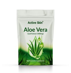 Active Skin Aloe Vera Leaf Extract Powder Skin Health Nutricosmetic Supplement