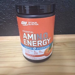 Optimum Nutrition Amino Energy + Electrolytes Tangerine – 10.05oz EXP: 07/2026
