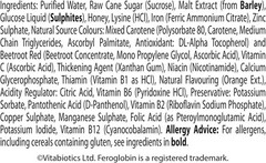 Delicious Honey & Orange Iron Liquid – Nutritional Support for Health & Fatigue