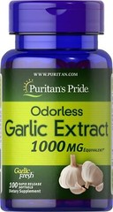 Puritan’s Pride Odorless Garlic 1000 mg – 100 Rapid Release Softgels
