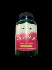Swanson Cran-Max 500 mg 120 Veggie Capsules Exp 4/27