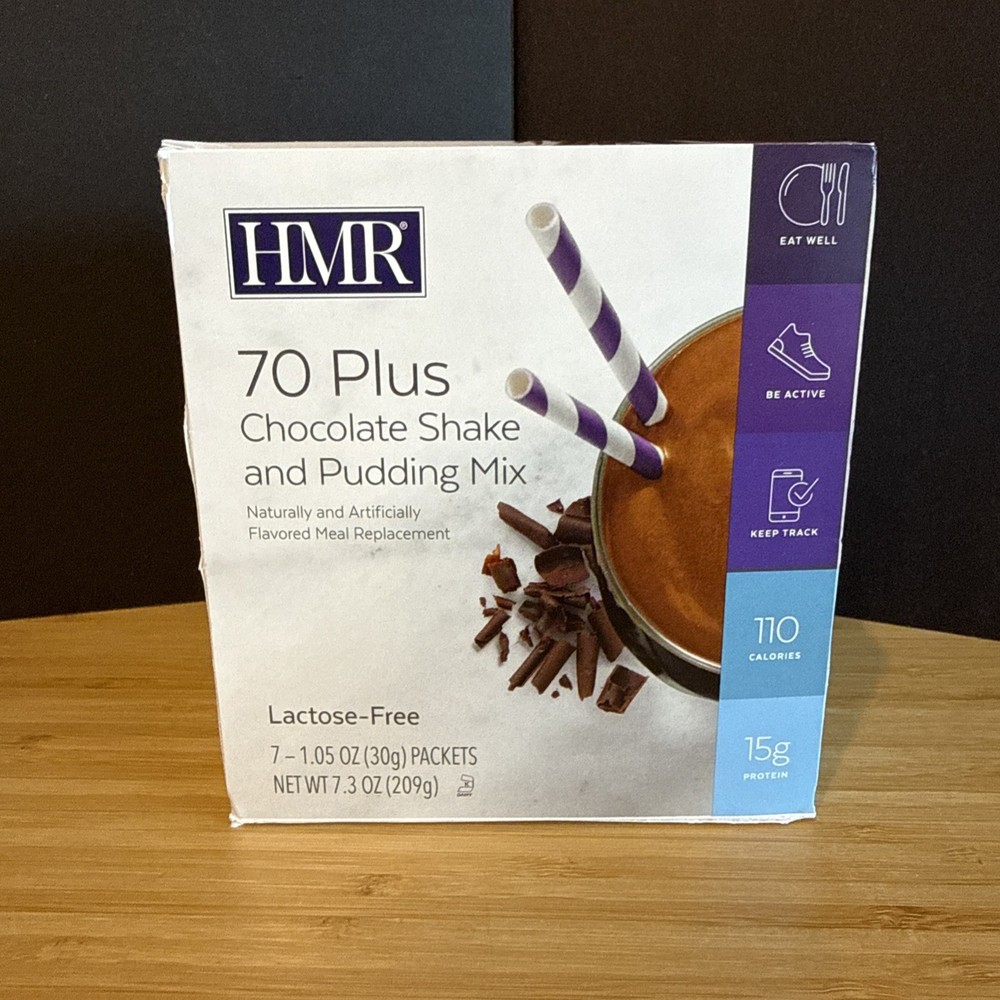 HMR 70 Plus Shake & Pudding Mix | Meal Replacement Powder | Lactose-Free
