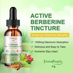 Berberine 1500mg High Abosorption For Blood Sugar Immune 2 Months Supply
