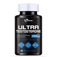 ZHPHK Testo Booster – Muscle Growth, Energy, Libido Capsules 90ct – 2 Pack