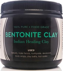 Food Grade Sodium Bentonite Clay – Powder – 1 Pound