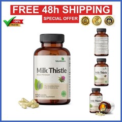 Futurebiotics Milk Thistle & Dandelion Extract 120 Capsules Liver Support