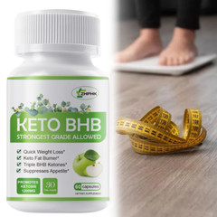 KETO BHB 1200mg PURE Ketone FAT BURNER RAPID Weight Loss Diet Pills Ketosis