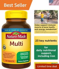 Multivitamin D3 Iron 130 Count