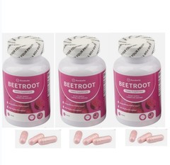 2BOTTLES-Capsules Rosabella Supports Blood Pressure 60Ct Organic BeetRoot Powder
