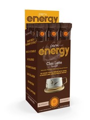 Perk Energy Drink Mix (Chai Latte) 10 Stick Packs – Healthy Coffee Alternative