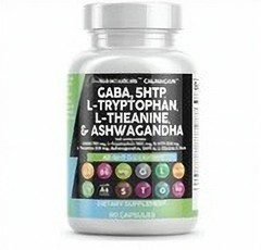 2Pk DSVI GABA 750mg 5 HTP 200mg L Tryptophan 500mg L Theanine 200mg Ashwagandha