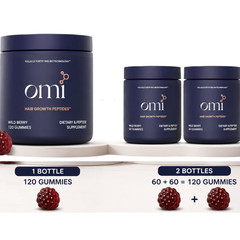 Pack of 2 OMI Hair Growth Supplement – 60 Capsules Each (Total 120 Capsules)
