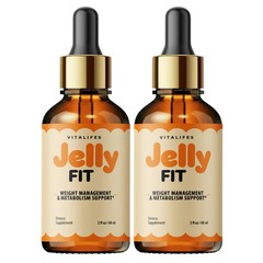 (2 Pack) Jelly Fit Drops Advanced Health & Fitness Formula JellyFit 30 Servings