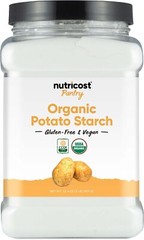 Nutricost Pantry Organic Potato Starch 2 Pound – Gluten-Free & Vegan