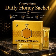 Organic Honey Manuka Honey Bee Pollen 100% Black Stick Honey 20g x 10 Satchets