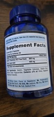 Puritan’s Pride Acetyl L-Carnitine 400 mg with Alpha Lipoic Acid 200 mg-120