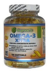 Ultra Pure Omega 3 Fish Oil 2600mg Small, Potent, Joint SUPPORT Relief XL 120