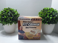 Chef Robert Irvine’s Fit Crunch Whey Protein Bars, Cinnamon Twist 18 Count 9/25