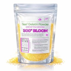 Beef Gelatin Powder 300 Bloom 1lb Unflavored Grenetina Thickener Mexico