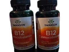 2 pak of Swanson Vitamin B-12 500 Mcg 100 Capsules each
