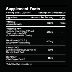 3Pcs-Leviathan Nutrition Hemo Flow Supplement Nattokinase with forNitric Oxide*