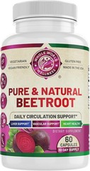 Organic Beetroot Plus. Supports Healthy Circulation, Heart & Energy. USA Made.
