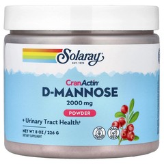 2 X Solaray, CranActin�, D-Mannose Powder, 8 oz (226 g)