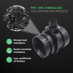 Mass Air Flow Sensor Maf Meter Compatible with Audi A3 2.0L 08-13; A3 Quattro…