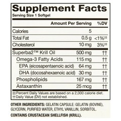 Equate Extra Strength Krill Oil 500 mg Softgels, 150 Ct