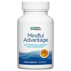 DOCTORS’ PREFERRED Mindful Advantage Brain Supplement Memory Focus Cognitive Sup