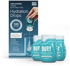 Hydration Drops 3 Bottles – Electrolyte Concentrate, Sugar Free Hydration Boost