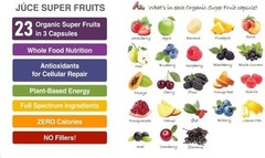 Terra Kai Fruits & Vegs,Reds Superfood Capsules- (90 Count)pack of 2 Total 180