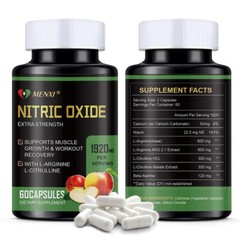 Nitric Oxide Booster Supplement for Blood Circulation and Flow,Endurance/Energy